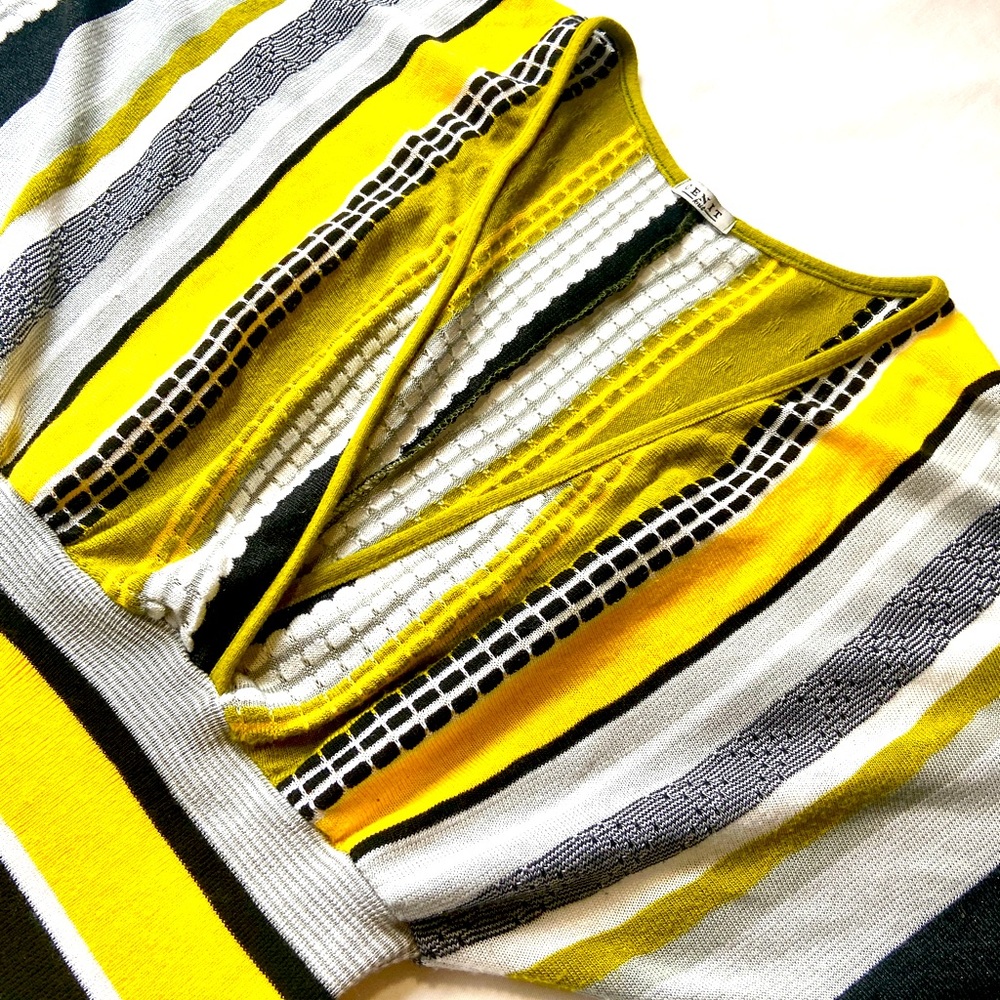 Striped V-Neck Top